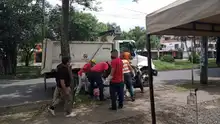 Administracion Distrital continua la recoleccion de escombros y residuos solidos en Cali