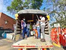 Secretaría de Movilidad evalúa los daños a su infraestructura