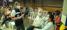 Ya funciona el nuevo megacentro de vacunación contra la covid-19 en la Plazoleta Jairo Varela