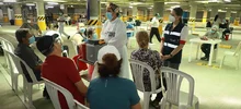 Ya funciona el nuevo megacentro de vacunación contra la covid-19 en la Plazoleta Jairo Varela