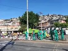 Recuperación de Siloé inicia con recolección de residuos en vía pública