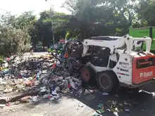 Recuperación de Siloé inicia con recolección de residuos en vía pública