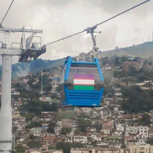 Regresó el MIO Cable para movilizar a la Comuna 20