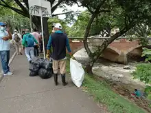 DAGMA recolectó 2.2 toneladas de residuos de la ribera del río Cali