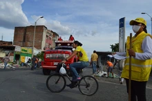 La Emru realiza nueva jornada de limpieza y recolección de basuras en el área de renovación urbana.  