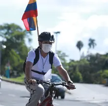 Jornada dominical en bicicleta invita a la reconciliación 