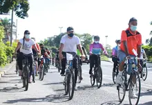 Jornada dominical en bicicleta invita a la reconciliación 