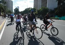 Jornada dominical en bicicleta invita a la reconciliación 