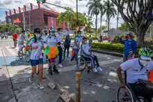 Cali vuelve a vibrar con actividad física en la ruta Circuito Deportivo de la Calle Novena