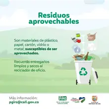 Mientras nos cuidamos, aprendamos a separar los residuos