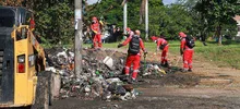 La brigada de aseo en el Oriente permitió recoger 450 toneladas de residuos