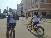 Viernes culturales de movilidad en bici en la Alcaldía de Cali