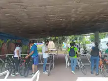 Viernes culturales de movilidad en bici en la Alcaldía de Cali