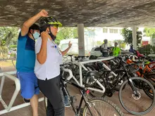Viernes culturales de movilidad en bici en la Alcaldía de Cali