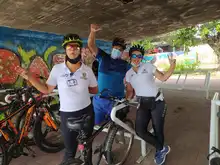 Viernes culturales de movilidad en bici en la Alcaldía de Cali