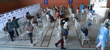 En el barrio El Sena se abrió un nuevo megacentro de vacunación covid-19 