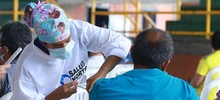 En el barrio El Sena se abrió un nuevo megacentro de vacunación covid-19 
