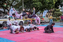 El ‘Circuito Deportivo’ de la calle 9 llenó de vida a las familias caleñas