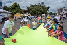 El ‘Circuito Deportivo’ de la calle 9 llenó de vida a las familias caleñas