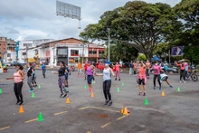 El ‘Circuito Deportivo’ de la calle 9 llenó de vida a las familias caleñas