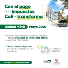 Esta semana rodará nuevamente la unidad móvil ‘Hacienda más cerca de ti’