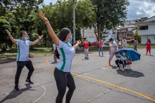 In Cali volvió a activar a sus usuarios en los parques de Cali Ciudad Deportiva