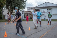 In Cali volvió a activar a sus usuarios en los parques de Cali Ciudad Deportiva