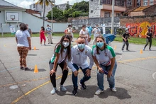 In Cali volvió a activar a sus usuarios en los parques de Cali Ciudad Deportiva