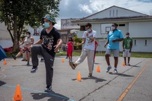 In Cali volvió a activar a sus usuarios en los parques de Cali Ciudad Deportiva