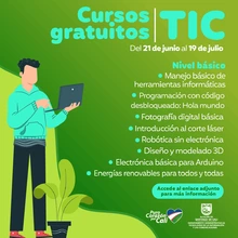Se abren inscripciones para 12 cursos gratuitos de formación TIC