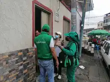 Niños de la UTS Cuna de Campeones de la comuna 20 se apropian de su territorio.