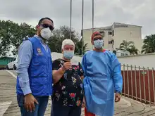 Estrategia de ¨Vacunación en casa¨ llegó a unidades residenciales del sur de Cali