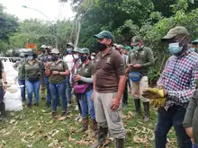 Jornada de recuperación ecológica en el cerro de la bandera  