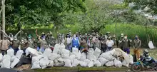 Jornada de recuperación ecológica en el cerro de la bandera  