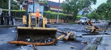 La Alcaldía de Cali recuperó el corredor vial del sector de Meléndez en el sur de Cali 