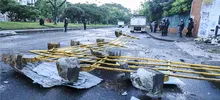 La Alcaldía de Cali recuperó el corredor vial del sector de Meléndez en el sur de Cali 