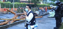 La Alcaldía de Cali recuperó el corredor vial del sector de Meléndez en el sur de Cali 