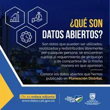 Consulta los datos abiertos del Departamento Administrativo de Planeación Distrital