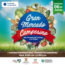 Campesinos y productores rurales se toman a Cali con toneladas de frutas, verduras y hortalizas