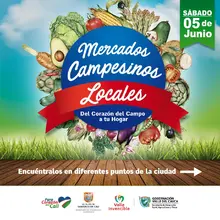 Campesinos y productores rurales se toman a Cali con toneladas de frutas, verduras y hortalizas