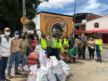 Comuna 10 recibe programa de educación ambiental y atención a punto críticos por residuos del DAGMA