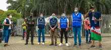 Manifestantes de primera línea acuerdan despejar vías al oriente de Cali