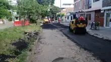 Después de 37 años las vías del barrio Santa Mónica Popular recibieron mantenimiento vial