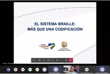 Más de 100 directivos y docentes participaron en capacitación sobre sistema braille