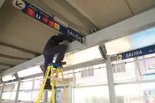 Continúan los trabajos de recuperación en las estaciones del MIO