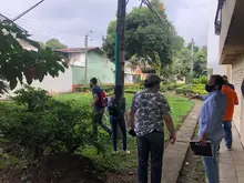 Bosques urbanos para la vida,  construcción verde inclusiva en el Refugio.