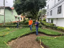 Bosques urbanos para la vida,  construcción verde inclusiva en el Refugio.
