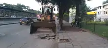Grupo operativo de Infraestructura retira escombros del sector Meléndez