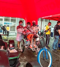 Óscar Tunjo y Osmín Hernández le pusieron adrenalina a la Ciclovida de Cali