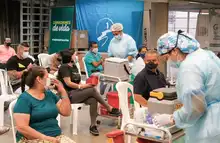 Más de medio millón de personas se han puesto su primera dosis de amor y protección contra la covid-19
